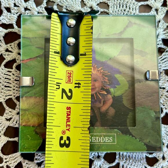 Set of 2 Vintage Anne Geddes 3” x 3” Mini Picture Frames - Picture 5 of 10